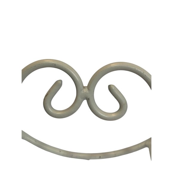 Shabby Chick Style Bunny Rabbit Plate Hanger White 15x8 - Picture 9 of 15